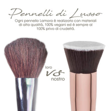 Carica l'immagine nel visualizzatore di Gallery, Pennelli Make Up Kabuki Fondotinta (Oro Rosa) Oro Rosa - Ilgrandebazar