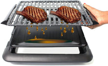 Carica l'immagine nel visualizzatore di Gallery, BEST DIRECT Starlyf Smokefree Grill Original Come Visto alla TV Griglia No Fumo Carne e Verdure Grigliate Set Piastra Extra Cucina Barbecue (Griglia Elettrica)