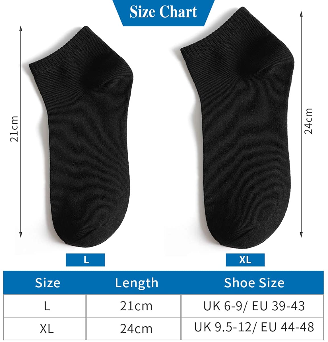 Calzini Sportivi Unisex - 4 O 8 Paia Per Running E Sport - Foto 8