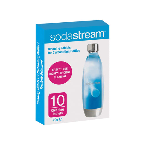 SodaStream, Pastiglie per la Pulizia Bottiglie, 10 Unità 10, Multicolore - Ilgrandebazar