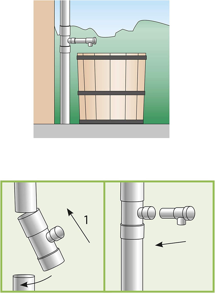 3/4  Rubinetto Per Barile Acqua Piovana O Serbatoio