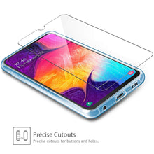 Carica l'immagine nel visualizzatore di Gallery, Leathlux Cover Samsung Galaxy A50 2019 Custodia Trasparente + Pellicola... - Ilgrandebazar
