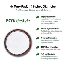 Carica l'immagine nel visualizzatore di Gallery, AM NT Dischetti Struccanti Lavabili in Bambù 12 Maxi Struccanti... - Ilgrandebazar