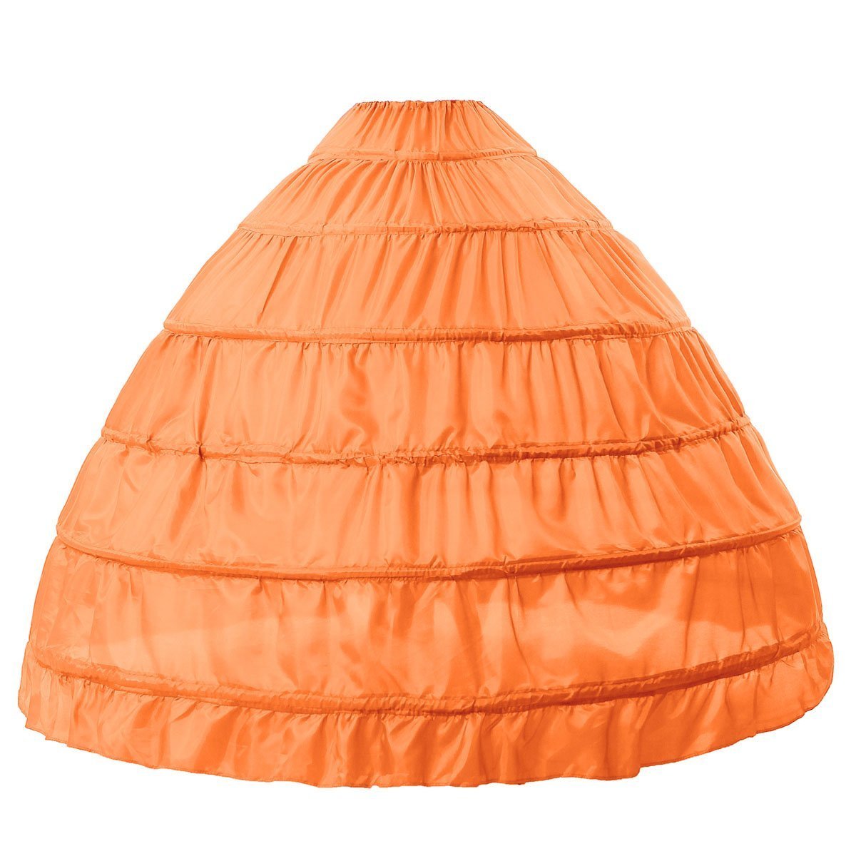 Sottogonna A Cerchio Per Bambine - Crinolina Regolabile 75 Cm Per Abiti Da Festa - Foto 5