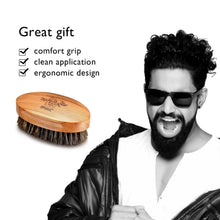 Carica l'immagine nel visualizzatore di Gallery, BFWood Set di Spazzola Barba con setole cinghiale e Pettine - Stile Set-b - Ilgrandebazar