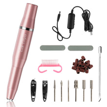 Carica l'immagine nel visualizzatore di Gallery, Fresa Unghie Elettrica, Carttiya Trapano Elettrico per Kit Nail Rosa - Ilgrandebazar