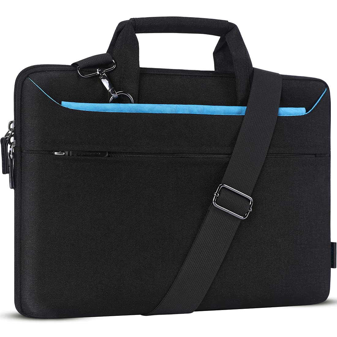 Borsa Per Laptop 15,6 Pollici Impermeabile - Tracolla Regolabile, Per Notebook E Accessori - Foto 9