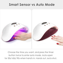 Carica l'immagine nel visualizzatore di Gallery, Lampada LED Unghie, Carttiya Asciuga Unghie per Smalto UV in Gel, con 12W