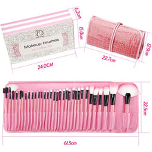 Carica l'immagine nel visualizzatore di Gallery, Pennelli Make Up Start Makers 32 pezzi Professionale Cosmetici PINK - Ilgrandebazar