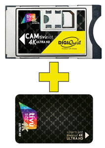Digiquest CAM tivùsat 4K Ultra HD - Ilgrandebazar