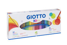Carica l&#39;immagine nel visualizzatore di Gallery, Giotto Stilnovo e Turbo Color pastelli e pennarelli, Colori Assortiti - Ilgrandebazar