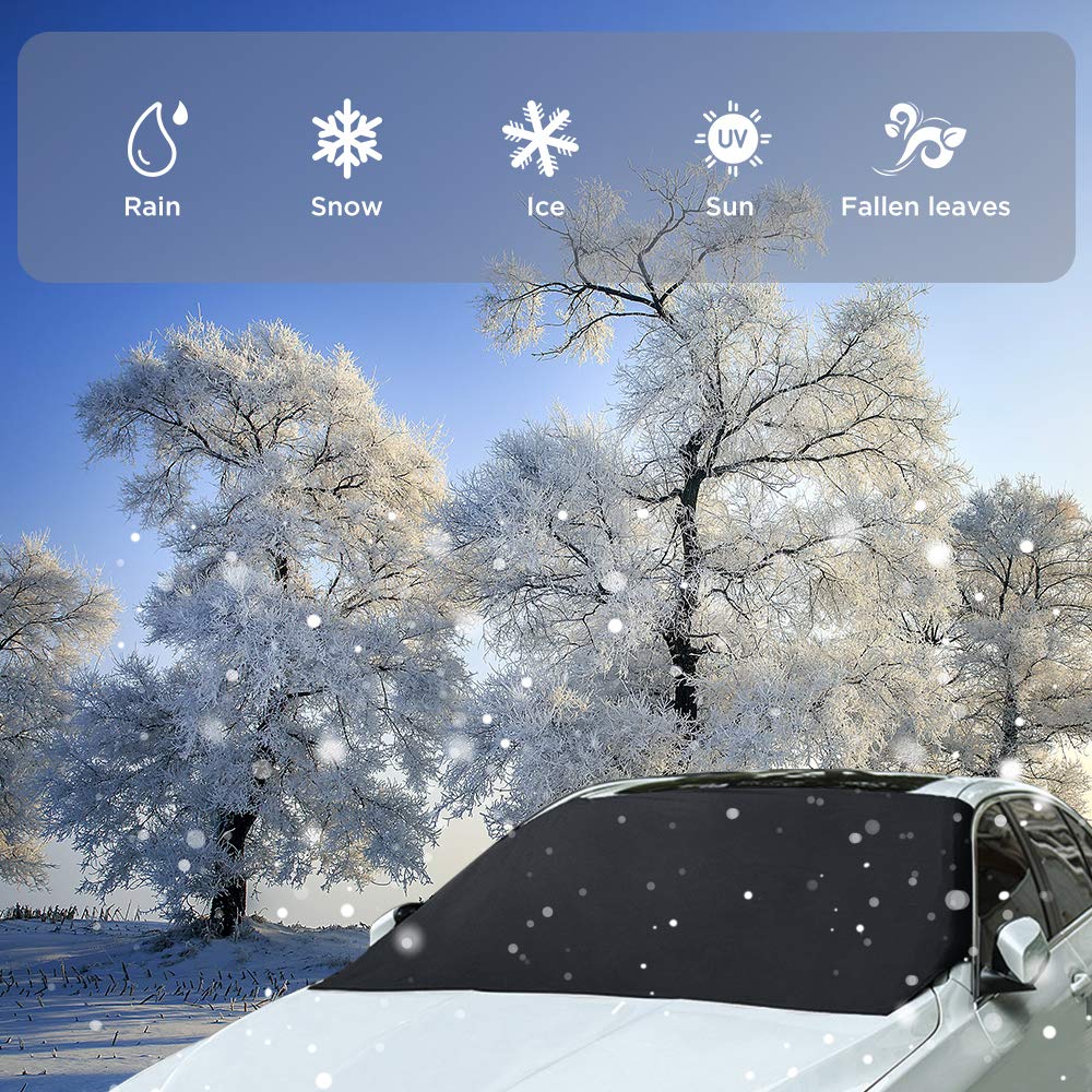 Copri Parabrezza per Auto Inverno agnetico, Telo Parabrezza Antighiaccio Auto Invernale Telo Copri Parabrezza per Auto Inverno agnetico, Telo Parabrezza Antighiaccio Auto Invernale Telo