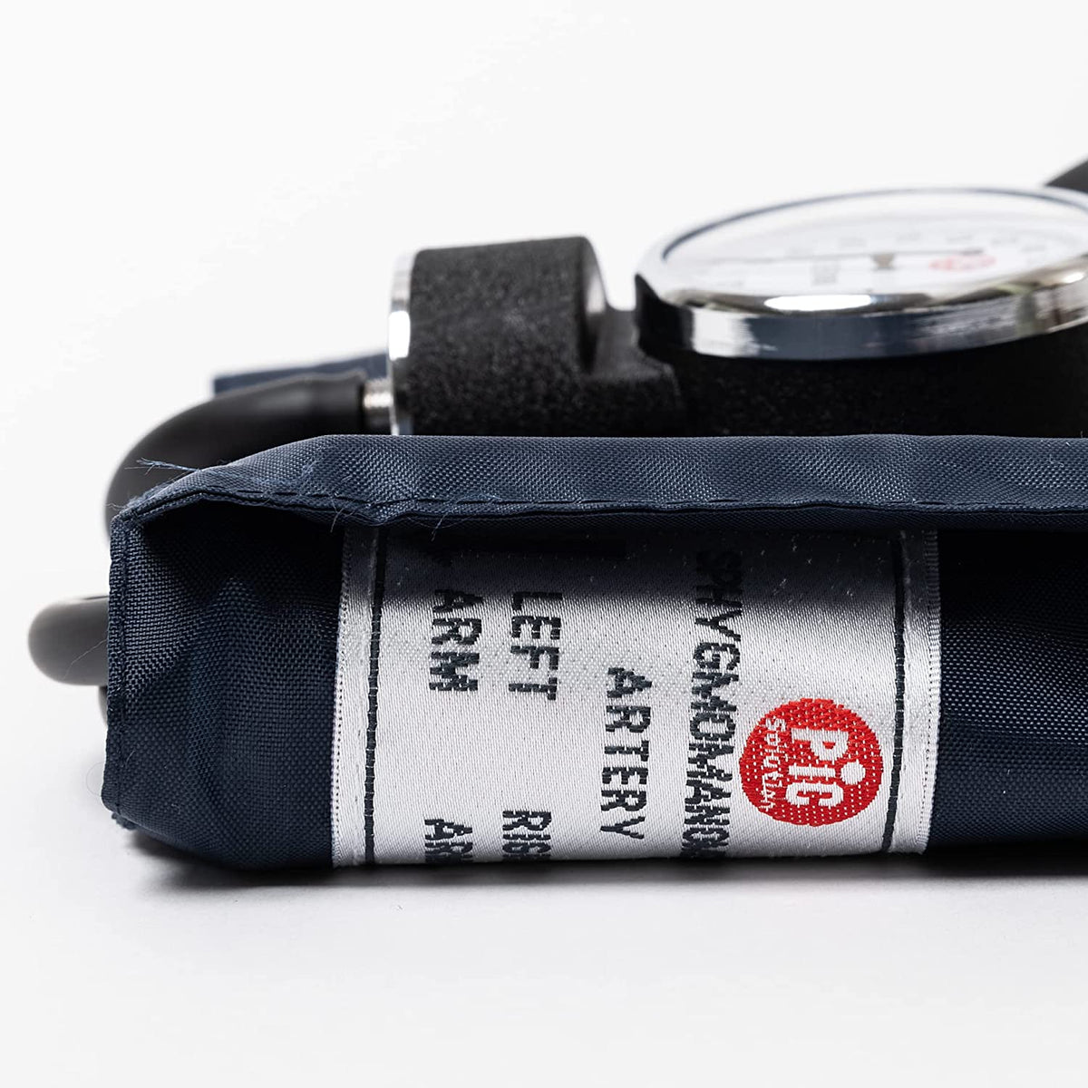 Belmalia Sfigmomanometro Aneroide Con Stetoscopio Doppio, Pera, Manometro, Bracciale, Borsa Per Servizio Di Emergenza, Medico, Consultazione, Nero - Foto 11