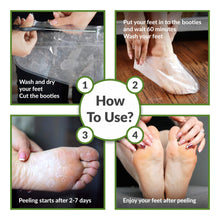 Carica l'immagine nel visualizzatore di Gallery, FitFoot maschera piedi esfoliante baby foot peeling calzini Verde - Ilgrandebazar