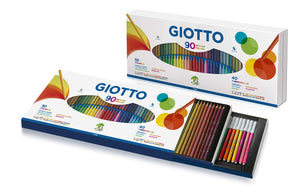 Giotto Stilnovo e Turbo Color pastelli e pennarelli, Colori Assortiti - Ilgrandebazar
