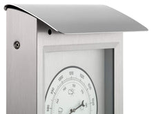 Carica l'immagine nel visualizzatore di Gallery, GardenMate Stazione meteorologica analogica 3 in 1 - Telaio argento
