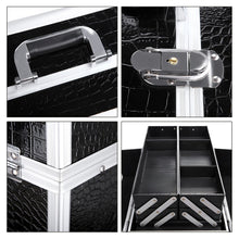 Carica l'immagine nel visualizzatore di Gallery, SONGMICS Beauty Case Cofanetto Trucco 36,5 x 22 x 35 cm Make Up XL, Nero - Ilgrandebazar