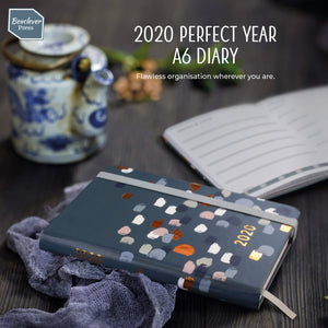 Agenda 2020 Boxclever Press Perfect Year A6 (IN INGLESE). A6, Blue - Ilgrandebazar