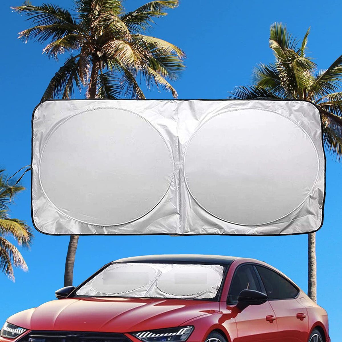 Parasole Per Parabrezza Per Volvo XC40 XC 40, Pieghevole Parasole - Foto 8