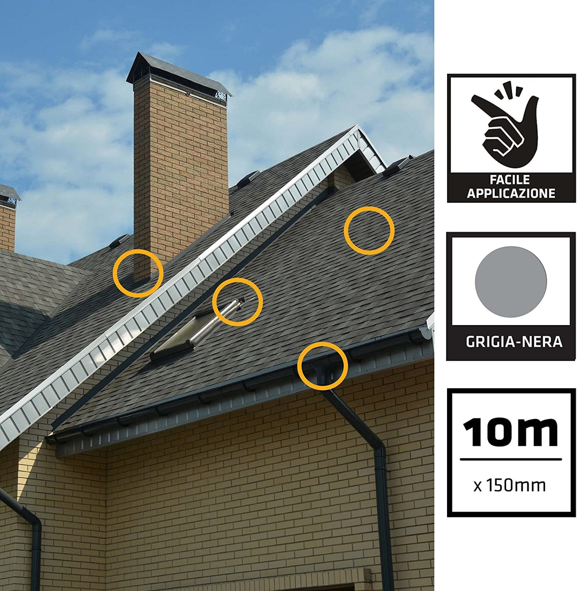 Nastro Sigillante Butilico Mm 2x50x25 Mt | Ag Bonelli | Manutenzione E - Foto 6