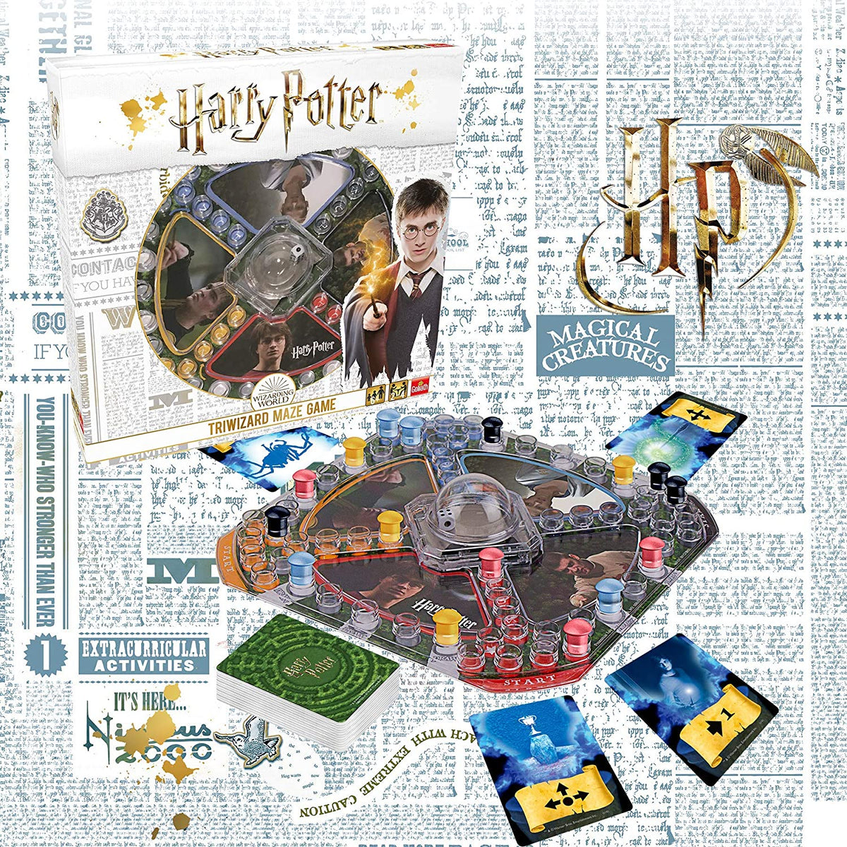 Goliath Harry Potter Magical Beasts Board Game Gioco da Tavolo per