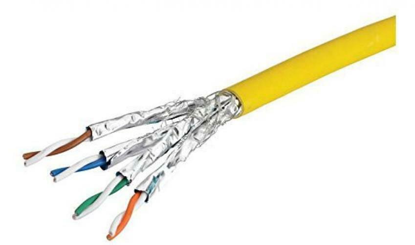 Cavo Ethernet Cat 8 50 FT (15 Metri) LEKVKM – Alta Velocità, Blu E Nero, RJ45