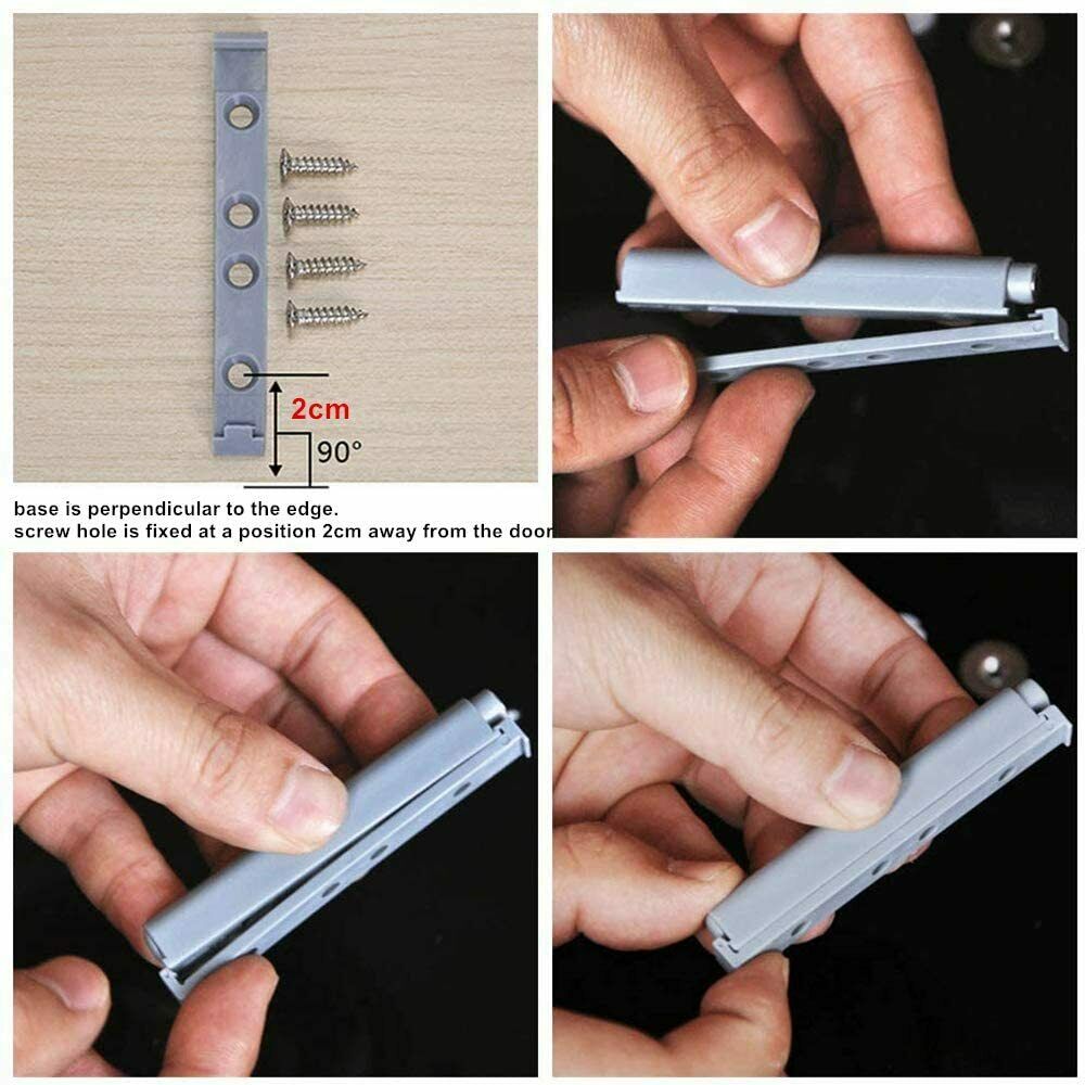 10 x Chiusura magnetica per apertura e chiusura ante di mobili armadio –