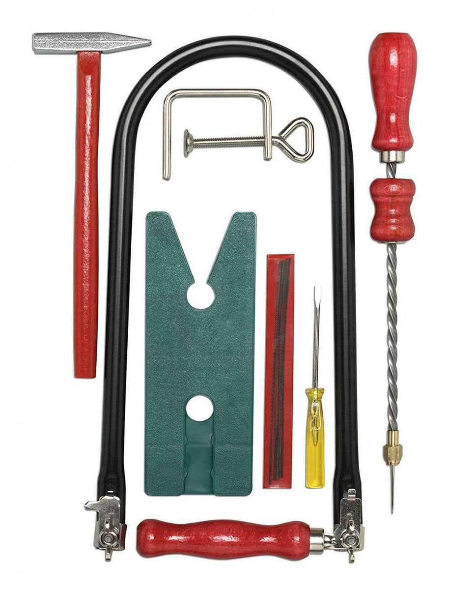 Set Seghetto Da Traforo Pebaro 935 - Kit Completo Per Lavorazione Legno Con Accessori - Foto 3