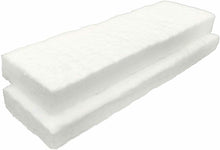 Carica l'immagine nel visualizzatore di Gallery, 2 x Spugna per stufa e camini a bioetanolo etanolo, Lana di ceramica 30 X 10 cm