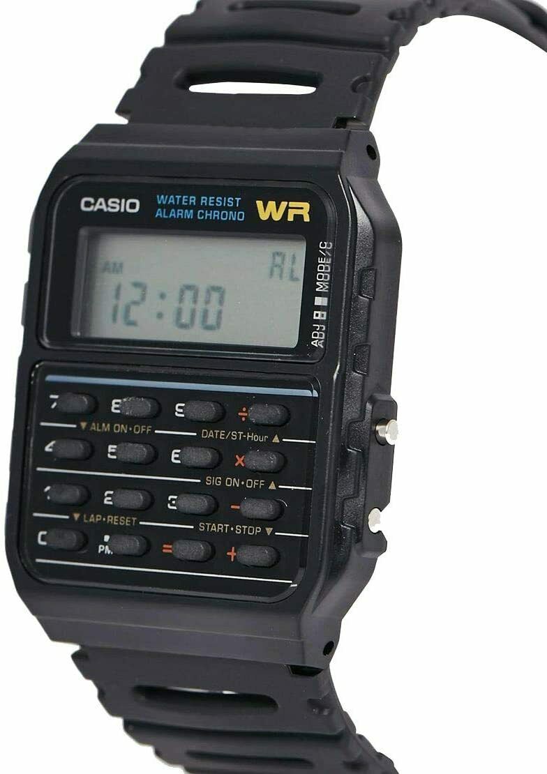 Orologio da polso con tastierino numerico Casio CA-53W-1ER con calcola –