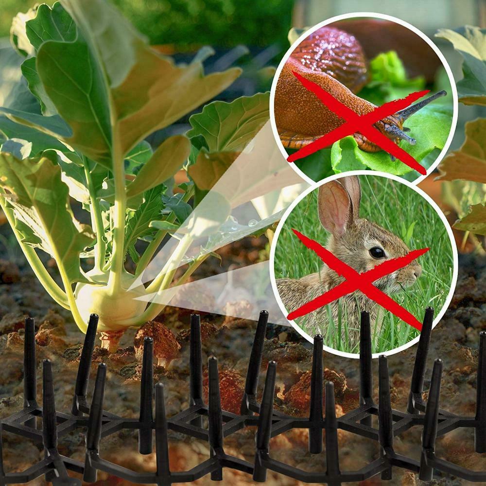 Dissuasori Per Piccioni E Gatti Con Guanti | Set Da 3m (1m+2m) Di Rete Spinata In Acciaio Inox Con Accessori Per Proteggere Grondaie, Alberi, Giardino