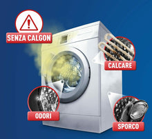 Carica l'immagine nel visualizzatore di Gallery, Polvere per lavatrice anticalcare 3 in 1, Ideale per 40 lavaggi, Calgon Power