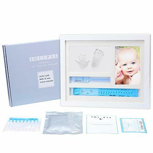 Scatola Ricordi E Cornice Impronte Neonato Gaifra – 2 In 1, Personalizzabile E Regalo Perfetto!