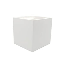 Carica l'immagine nel visualizzatore di Gallery, Applique in Gesso Ceramico Cubo - Attacco G9 - Lampada da muro per spazi interni, camera, corridoio, soggiorno - Lampadina intercambiabile - Verniciabile - Design Moderno