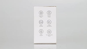 Meross Presa Smart Bluetooth con Monitoraggio Consumi, Presa Intelligenti 16A, Presa WiFi Schuko Compatibile con Alexa, Google Home e SmartThings, Controllo Vocale e Remoto App, 3840W, 2 Pezzi