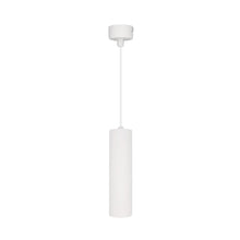 Carica l'immagine nel visualizzatore di Gallery, Lampada a Sospensione 30cm a cilindro Bianco con Portalampada Attacco GU10