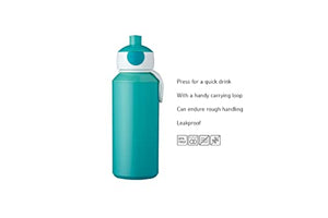 Mepal - Borraccia Pop-up Campus - Borraccia - Borraccia Ermetica per la Scuola - Priva di BPA e Lavabile in Lavastoviglie - 400 ml - Disney Princess