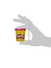 Carica l&#39;immagine nel visualizzatore di Gallery, Hasbro Play-Doh Pack Rainbow, Idea Regalo di Halloween per Bambini e Bambine da 2 anni in su, Confezione da 8 Vasetti Arcobaleno Colori Assortiti, Pasta da Gioco Creativo non Tossica