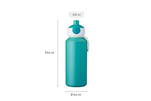 Mepal - Borraccia Pop-up Campus - Borraccia - Borraccia Ermetica per la Scuola - Priva di BPA e Lavabile in Lavastoviglie - 400 ml - Disney Princess