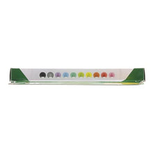 Carica l&#39;immagine nel visualizzatore di Gallery, Crayola – Pennarelli per tessuti, 10 pezzi, rosso, rosa, arancione, giallo, violetto, verde chiaro, blu, azzurro, grigio, nero, Per decorare magliette e oggetti in tessuto, 58-8633