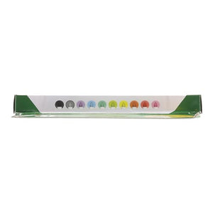 Crayola – Pennarelli per tessuti, 10 pezzi, rosso, rosa, arancione, giallo, violetto, verde chiaro, blu, azzurro, grigio, nero, Per decorare magliette e oggetti in tessuto, 58-8633
