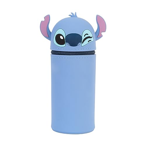 Grupo Erik: Astuccio Portamatite Stitch | Astuccio Scuola Verticale di Disney Stitch, Portapenne da Tavolo Disney Stitch, Stitch gadget, Cancelleria Stitch