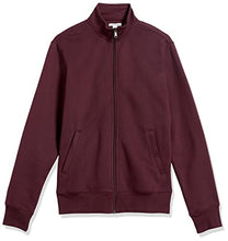 Carica l&#39;immagine nel visualizzatore di Gallery, Amazon Essentials Felpa con Collo a Lupetto con Cerniera Integrale Uomo, Bordeaux, L