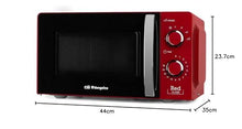 Carica l'immagine nel visualizzatore di Gallery, Orbegozo MI 2121, Microonde, 700 W, 6 livelli di funzionamento, capacità 20 litri, timer fino a 30 minuti, programma di scongelamento, segnale di fine cottura, colore rosso