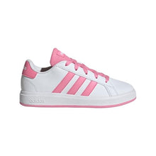 Carica l'immagine nel visualizzatore di Gallery, adidas Grand Court Lifestyle Tennis Lace-up Shoes, Scarpe Unisex - Adulto, Ftwr Bianco Bliss Rosa Nucleo Nero, 37.5 EU