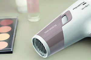 Rowenta CV5830 Studio Dry Glow Asciugacapelli con Booster Ionico, Phon per Capelli 2100W, Tecnologia Effiwatts, Thermo Control, 1 Diffusore e 1 Concentratore, 6 Combinazioni di Velocità/Temperatura