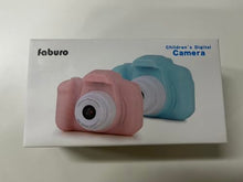 Carica l'immagine nel visualizzatore di Gallery, Faburo Macchina Fotografica Bambini con Scheda SD 32 GB, Fotocamera Bambini Portatile, Ricaricabile Fotocamera Digital Bambini, Videocamera Regalo di Compleanno/Natale per Bambini(Blu)