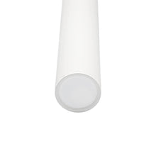 Carica l'immagine nel visualizzatore di Gallery, Lampada a Sospensione 30cm a cilindro Bianco con Portalampada Attacco GU10