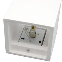 Carica l'immagine nel visualizzatore di Gallery, Applique in Gesso Ceramico Cubo - Attacco G9 - Lampada da muro per spazi interni, camera, corridoio, soggiorno - Lampadina intercambiabile - Verniciabile - Design Moderno