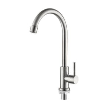 Carica l'immagine nel visualizzatore di Gallery, Rubinetto da cucina Ibergrif per acqua fredda, in acciaio inox
